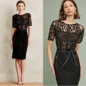 Chic Black Midi Dress with Timeless Elegance